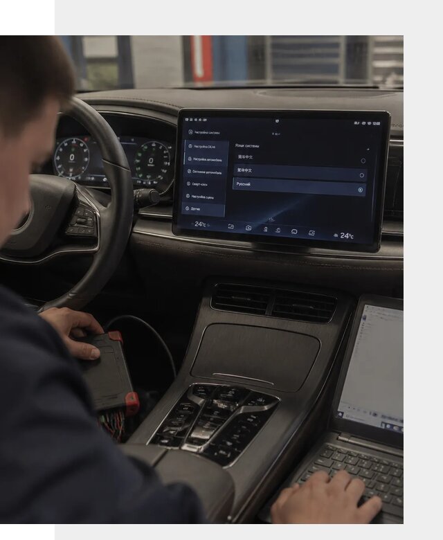 Русификация автомобиля BYD HAN для эксплуатации в Нерюнгри